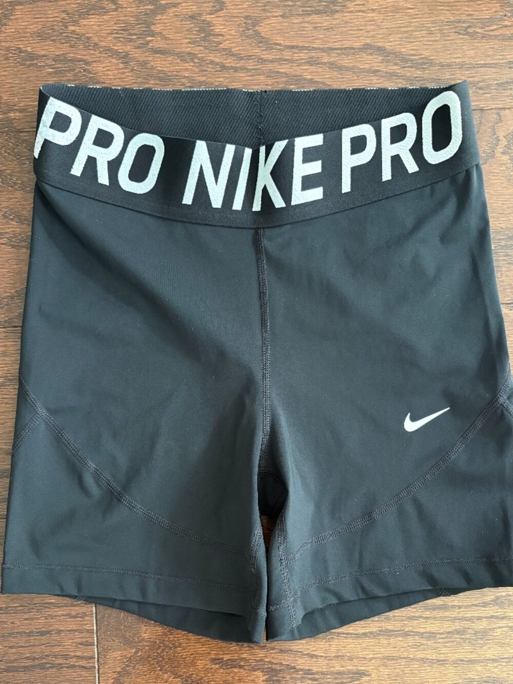 Nike Pro Running Black 3" Shorts - SZ L